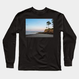 Beverly MA Rice Beach Sunrise Cliff Tree Long Sleeve T-Shirt